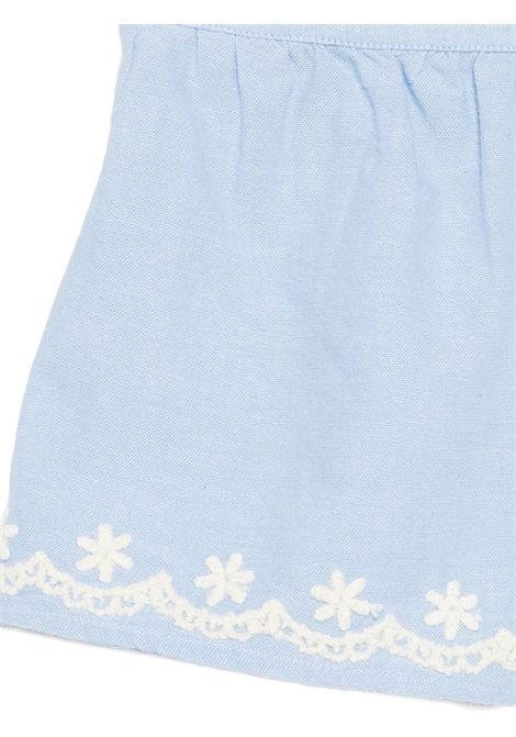 Shorts con ricamo LOUISE MISHA KIDS | S0267KOXFORD BLUE